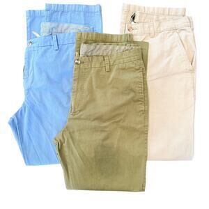 Men's Chino & Straight Fit Pants Bundle - George & Louis Raphael